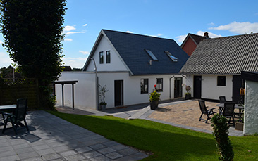Efterbillede af gennemgribende renovering af hus